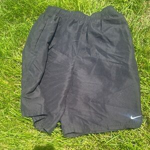 Nike Black swim trunks Lightweight Relaxed Fit